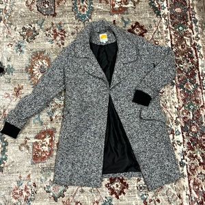 Chic oversized pea coat